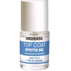 Marco Viti Unghiasil Top Coat Effetto Gel Volumizza e Illumina 7ml con Pennellino