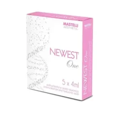 Mastelli Newest One Intradermico Filler per Pelle, Idratazione e Tonicità 5 Fiale da 4ml