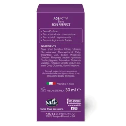 Matt Age Active Skin Perfect Siero Viso E Collo Bava di Lumaca per Pelle Giovane 30ml