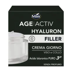 Matt Ageactiv Hyaluron Filler Crema Viso Antietà Giorno SPF15 50ml