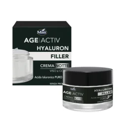 Matt Ageactiv Hyaluron Filler Crema Viso Notte Ristrutturante Antietà 50ml