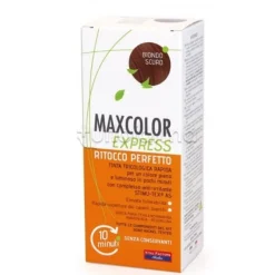 Max Color Express Biondo Scuro per Copertura Capelli Bianchi 80ml