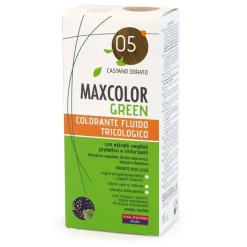 Maxcolor Green 05 Castano Dorato Colorante Fluido Kit 90 ml