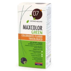 Maxcolor Green 07 Castano Mogano Colorante Fluido Kit 90 ml