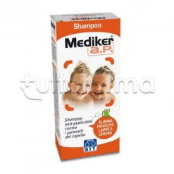 Mediker Shampoo Antiparassitario Antipediculosi Shampoo per I Pidocchi 100ML