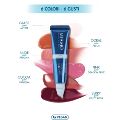 Miamo Lip Gloss Idratante con Protezione SPF30+ Colore Cocoa 15ml