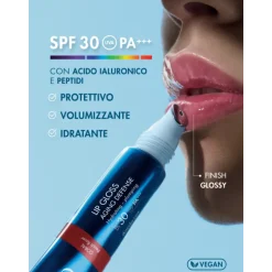 Miamo Lip Gloss Idratante con Protezione SPF30+ Colore Cocoa 15ml