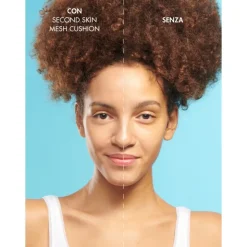 Miamo Second Skin Mesh Fondotinta Cushion con SPF50 Colore Bronze 13,5g