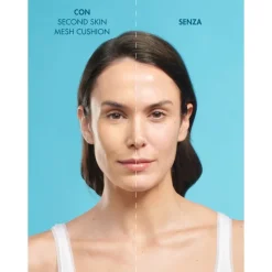Miamo Second Skin Mesh Fondotinta Cushion con SPF50 Colore Sand 13.5g