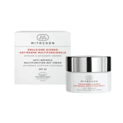 Mitochon Crema Emulsione Giorno Antirughe Multifunzionale Viso e Décolleté SPF 30 50ml