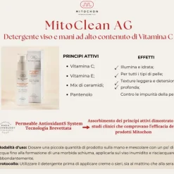 Mitochon Mitoclean AG Detergente Spray Viso e Mani 120ml