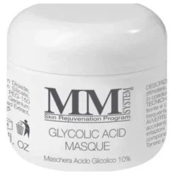 MM System Glycolic Acid Masque maschera viso nutriente con acido glicolico per pelle luminosa e purificata 75ml