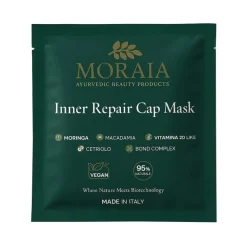 Moraia Inner Repair Cup Mask maschera capelli rinforzante e nutriente cuffia monouso 60 ml