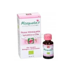 Mosqueta's Rosa Selvatica del Cile Olio ExtraVergine Bio 15ml