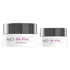 MyCli Cofanetto Volumizzante HA-Plast per Occhi e Labbra, trattamento anti-age idratante e volumizzante 15+5ml