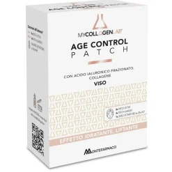 Mycollagenlab Age Control Patch Viso Collagene Acido Ialuronico 4 Patch + Siero 30ml