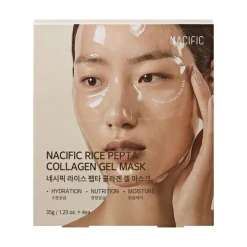 Nacific Rice Pepta Collagen Gel Mask Idratante Viso 35 g