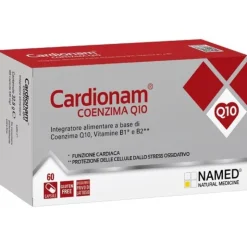 Named Cardionam Coenzima Q10 Integratore Antiossidante e Protettivo 60 Compresse