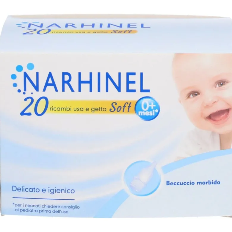 Narhinel Ricambi Usa e Getta Soft 20 Ricambi