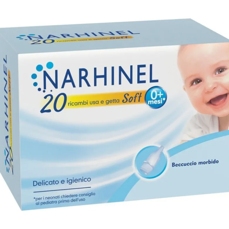 Narhinel Ricambi Usa e Getta Soft 20 Ricambi