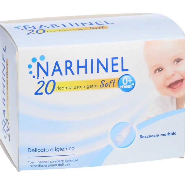Narhinel Ricambi Usa e Getta Soft 20 Ricambi