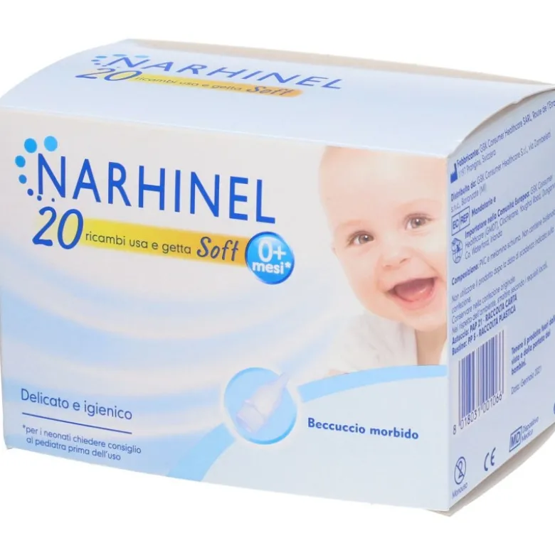 Narhinel Ricambi Usa e Getta Soft 20 Ricambi