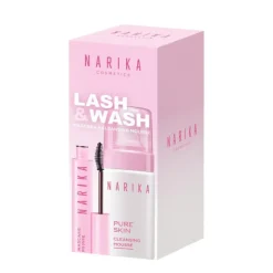 Narika Cofanetto Natale Lash&Wash Mascara Nero 9ml + Mousse Detergente 100 ml