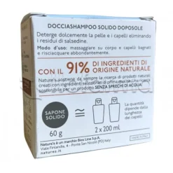 Nature's I Solari Docciashampoo Solido Doposole 60g