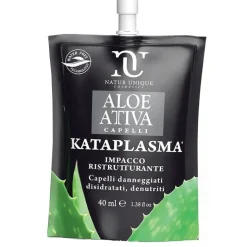 Natur Unique Aloe Attiva Kataplasma 40 ml Capelli Danneggiati