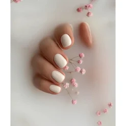 Ne Beauty Bianco Latte UV 20 Strips per Manicure Elegante e Duratura 20 Strisce