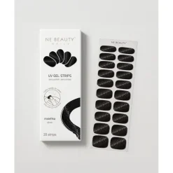 Ne Beauty Malefika UV 20 Strips per Manicure Professionale a Lunga Durata 20 Strisce in Gel