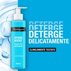 Neutrogena Acqua Gel Detergente Viso Idratante 200 ml