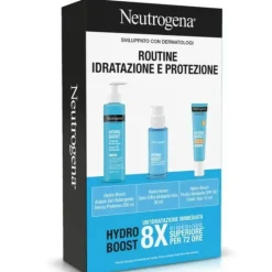 Neutrogena Cofanetto Idratazione e Protezione Boost Idratante 3 Pezzi