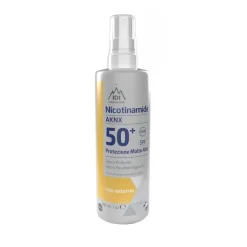 Nicotinamide Aknx Spf50+ Protezione Solare Viso e Corpo SPF 50+ 200 ml