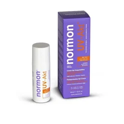 Normon Uv Akt Crema Gel protezione solare avanzata e riparatrice 50 ml