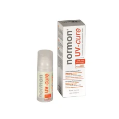 Normon UV Cure Cremagel SPF 50+ Fotoprotettiva Antiossidante per Pelle Reattiva 50 ml