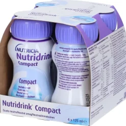 Nutricia Nutridrink Compact Neutro Integratore Energetico 4x125ml