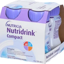 Nutricia Nutridrink Compact Neutro Integratore Energetico 4x125ml