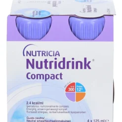 Nutricia Nutridrink Compact Neutro Integratore Energetico 4x125ml