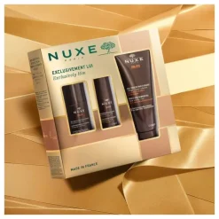 Nuxe Cofanetto di Bellezza Uomo Routine Men per Cura Completa della Pelle 3 Prodotti