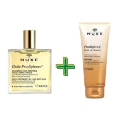 Nuxe Cracker Huile Prodigieuse Classic Natale 2026 Olio Prodigioso 30 ml + Olio Doccia 100 ml