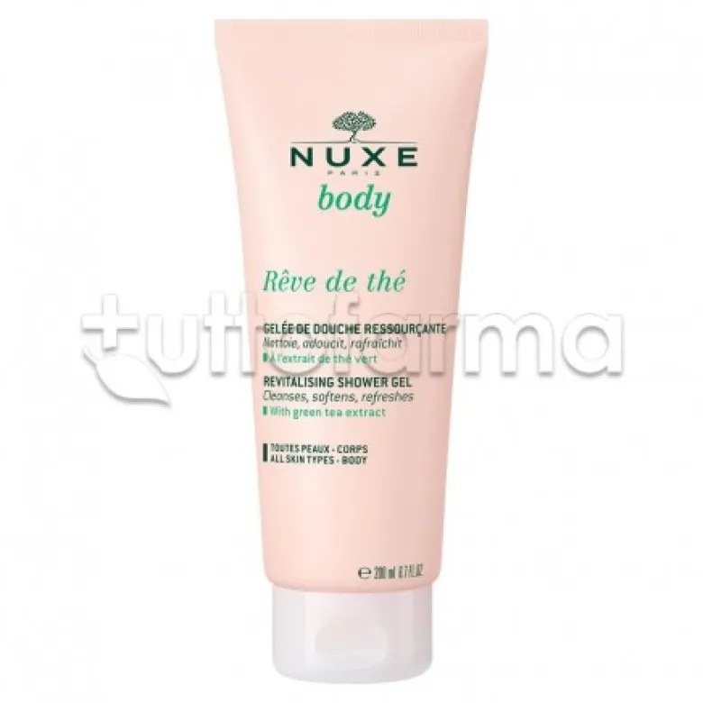 Nuxe Rêve de Thé Gel Doccia Rigenerante 200ml