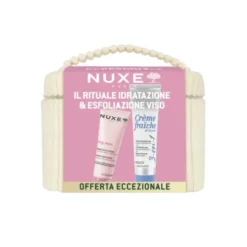 Nuxe Vanity Set Idratazione Esfoliazione Creme Fraiche 100 ml + Very Rose Face Gommage 75 ml