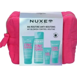 Nuxe Zinc Power Anti Imperfezioni Gel Detergente 30ml + Lozione 50ml + Siero 5ml + Fluido 15ml