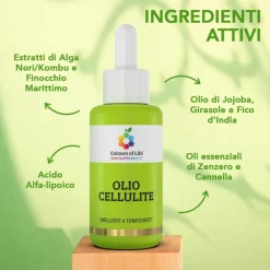 Optima Colours of Life Olio Cellulite Snellente e Tonificante 100ml