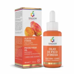 Optima Colours of Life Olio Fico d'India Nutriente per Viso Corpo e Capelli 100ml