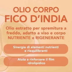 Optima Colours of Life Olio Fico d'India Nutriente per Viso Corpo e Capelli 100ml