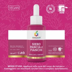 Optima Colours of Life Siero Pancia e Fianchi Rimodellante e Tonificante 100ml