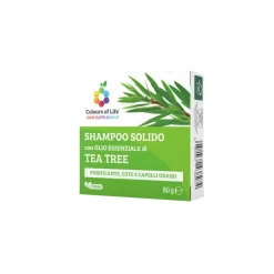 Optima Naturals Colours Of Life Tea Tree Shampoo Solido 80g