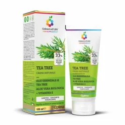 Optima Naturals Colours Of Life Tea Tree Crema per Acne 100ml